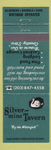 Matchbook Cover - Silver Mine Tavern Norwalk CT