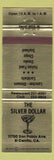 Matchbook Cover - Silver Dollar El Cerrito CA Italian