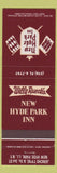 Matchbook Cover - New Hyde Park Inn LI NY