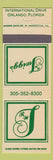 Matchbook Cover - Twigg's Orlando FL