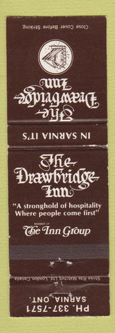 Matchbook Cover - Drawbridge Inn Sarnia ON