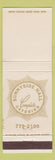 Matchbook Cover - Sunnyside Hall Catering