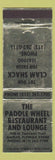Matchbook Cover - Paddle Wheel Restaurant Naples FL WEAR
