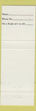 Matchbook Cover - Sheila's Tavern Night Spot New Orleans LA girlie