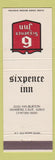 Matchbook Cover - Sixpence Inn Anaheim CA