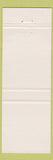 Matchbook Cover - The Woodshed Steak St John NB