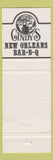 Matchbook Cover - Hogie's Steak Fish House Halifax NS