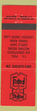 Matchbook Cover - Festival Motor Inn Stratford ON