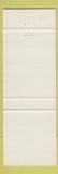 Matchbook Cover - National Hotel Prince Albert SK yellow
