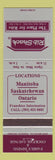 Matchbook Cover - Rib Shack MB SK ON