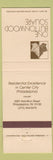 Matchbook Cover - One Buttonwood Square Philadelphia PA