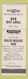 Matchbook Cover - Toby Jug Bar Oscoda MI WORN