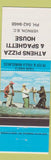 Matchbook Cover - Athens Pizza Spaghetti House Vernon BC