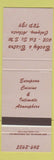 Matchbook Cover - Becky's Bistro Calgary AB