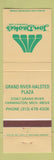 Matchbook Cover - Jan Drake's Garden Cafe Farmington MI