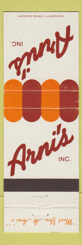 Matchbook Cover - Arni's Lafayette Indianapolis IN