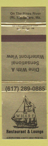 Matchbook Cover - Wharf Restaurant Revere MA