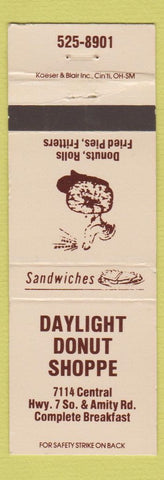 Matchbook Cover - Daylight Donut Shoppe
