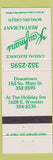 Matchbook Cover - Kaufmans Restaurant Bowling Green OH