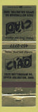 Matchbook Cover - Ciao Italian Restaurant Upper Arlington OH