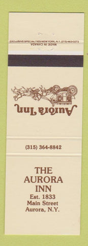 Matchbook Cover - Aurora Inn Aurora NY