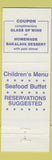 Matchbook Cover - Coconut Grove Restaurant Sanibel Island FL