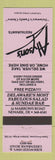 Matchbook Cover - Alyson's Restaurants Pizza Newark DE