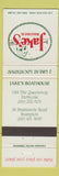 Matchbook Cover - Jake's Boathouse Brampton Etobicoke ON