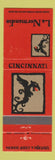 Matchbook Cover - La Normandie Cincinnati OH