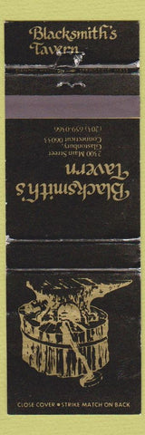 Matchbook Cover - Blacksmith's Tavern Glastonbury CT WEAR