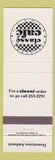 Matchbook Cover - Classe Cafe Bakery Amherst NS?
