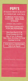 Matchbook Cover - Pepi's Milwaukee WI Italian