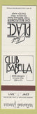 Matchbook Cover - That Place Club Isabella Cleveland OH