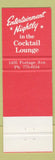 Matchbook Cover - Rae and Jerry's Steak House