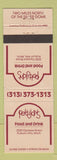 Matchbook Cover - Pettijons Restaurant Auburn Hills MI