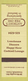 Matchbook Cover - Anthony's Pier One Cromwell CT