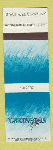 Matchbook Cover - Lexington Grill Colonie NY