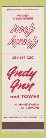 Matchbook Cover - Indy Inn and Tower Indianapolis IN