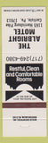 Matchbook Cover - Albright Motel Carlisle PA