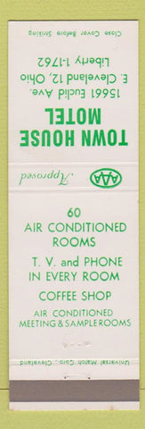 Matchbook Cover - Town House Motel East Cleveland OH