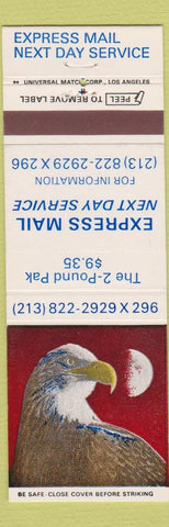 Matchbook Cover - Express Mail USPS? Mail delivery