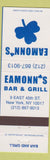 Matchbook Cover - Eamonn's Bar Grill New York City
