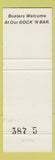 Matchbook Cover - D Poo's on the River Cleveland OH