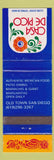 Matchbook Cover - Casa De Pico San Diego CA Mexican