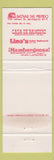 Matchbook Cover - Casa De Pico San Diego CA Mexican