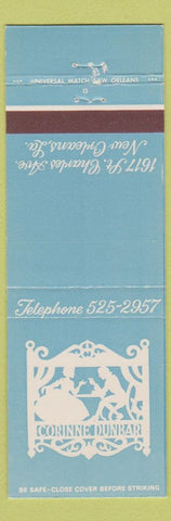 Matchbook Cover - Corinne Dunbar New Orleans LA