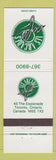 Matchbook Cover - Les Arcades Cafe Toronto ON
