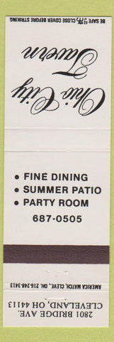 Matchbook Cover - Ohio City Tavern Cleveland OH