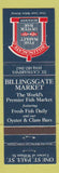Matchbook Cover - Billingsgate Fish Market St Catharines