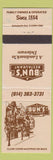 Matchbook Cover - Bun's Restaurant Delaware OH WEAR